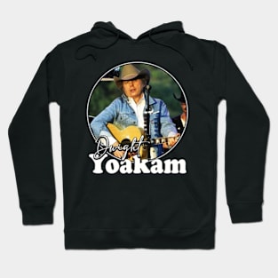 Dwight Yoakam / 80s Styled Retro Design Hoodie